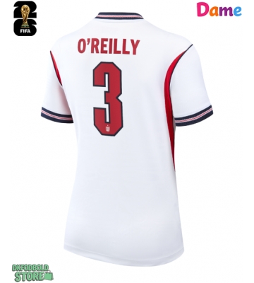 England Nico O'Reilly #3 Replika Hjemmebanetrøje Dame VM 2026 Kortærmet